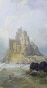 Clarkson Frederick Stanfield St. Michael's Mount, Cornwall oil painting on canvas